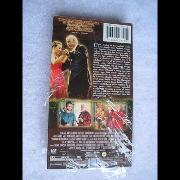 A Love Song for Bobby Long Travolta Johansson VHS Cassette Tape Bundle for $1 - Picture 2 of 4